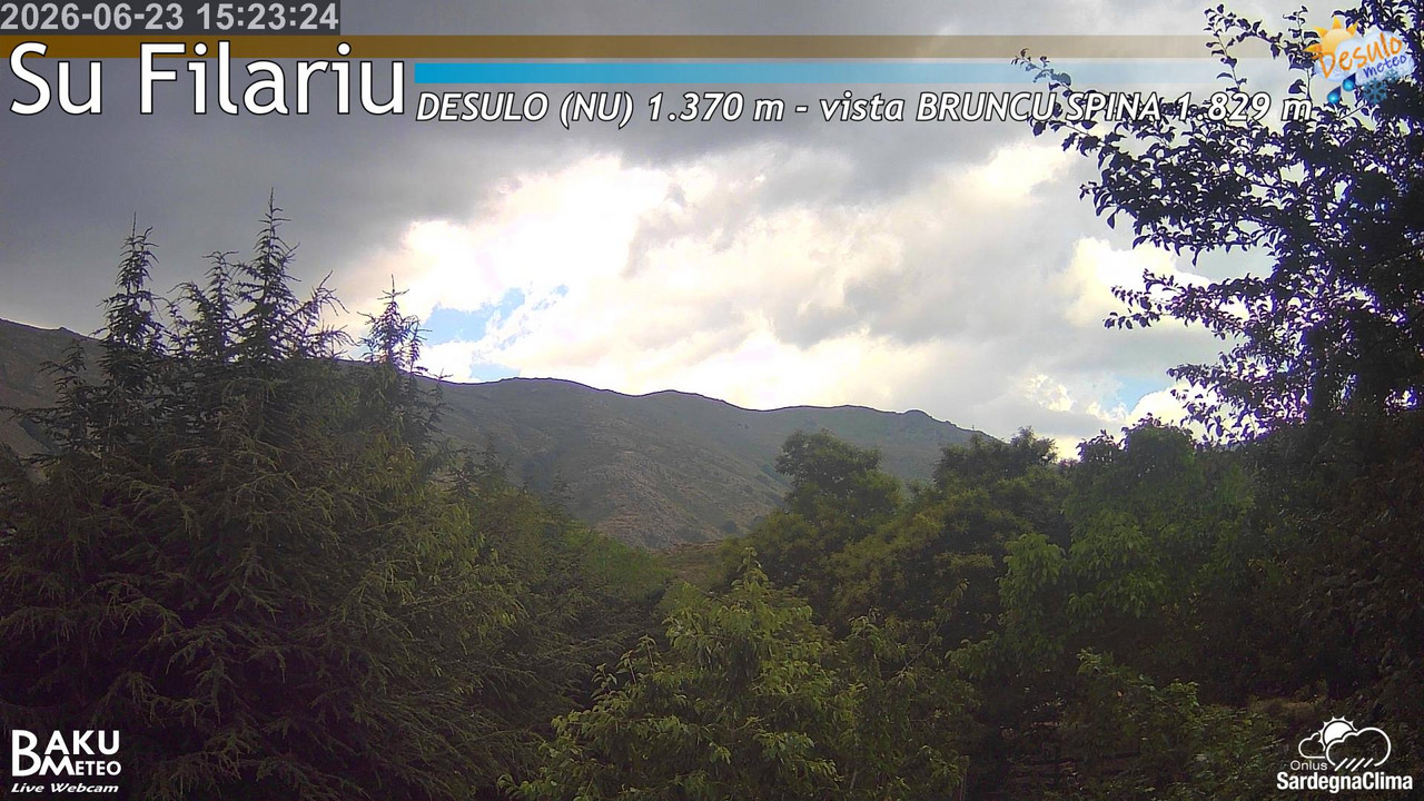 time-lapse frame, Su Filariu webcam