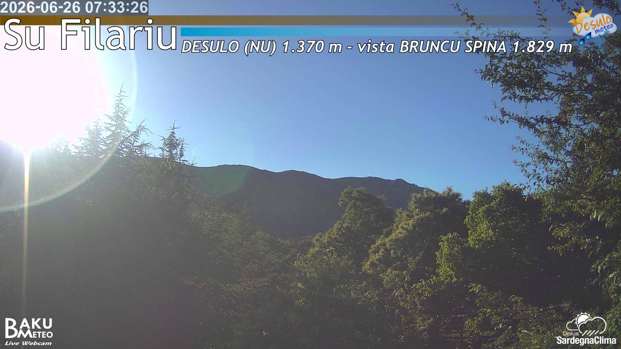 time-lapse frame, Su Filariu webcam