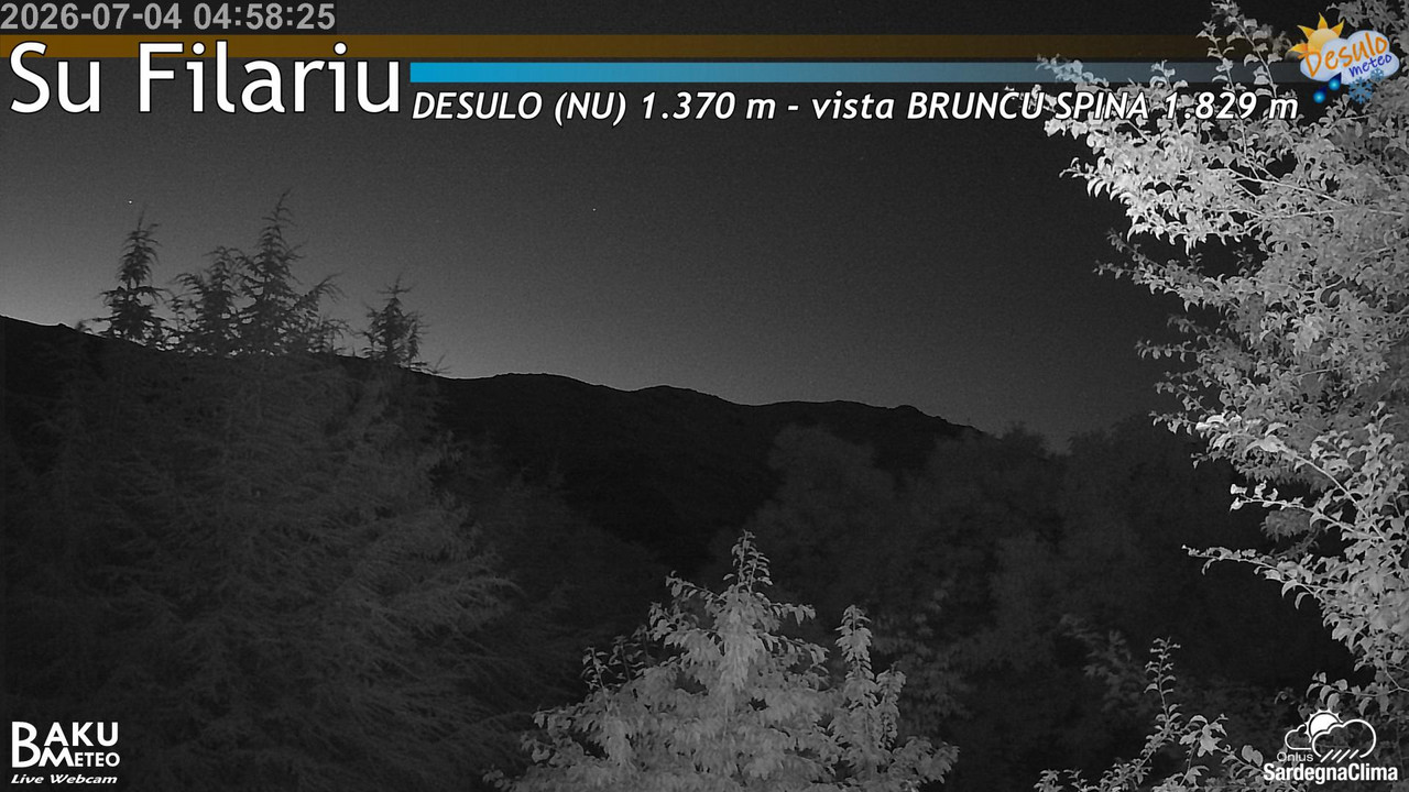 time-lapse frame, Su Filariu webcam