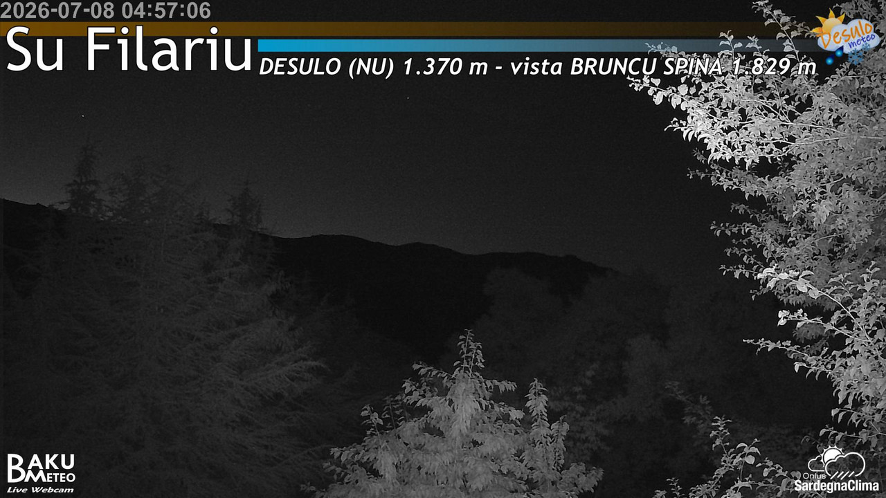 time-lapse frame, Su Filariu webcam