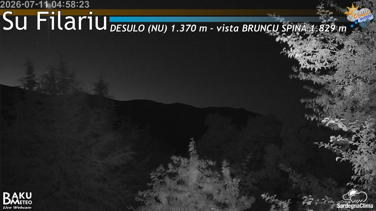 time-lapse frame, Su Filariu webcam