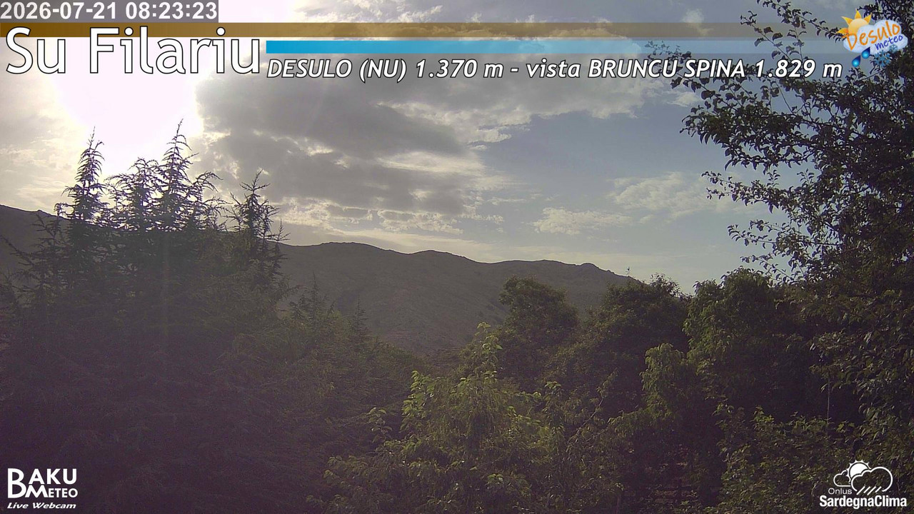 time-lapse frame, Su Filariu webcam