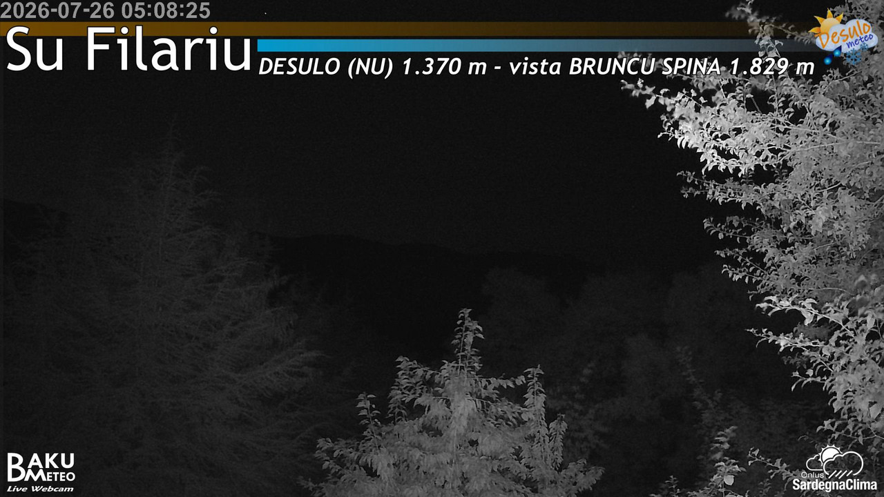 time-lapse frame, Su Filariu webcam