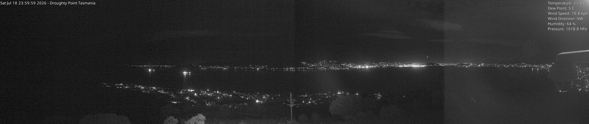 time-lapse frame, Droughty Point webcam