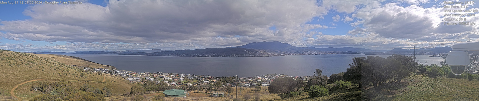 view from Droughty Point on 2026-08-24