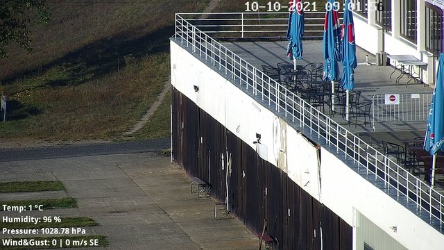 time-lapse frame, Labe Arena Racice webcam