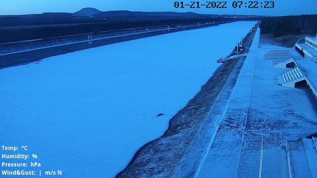 time-lapse frame, Labe Arena Racice webcam