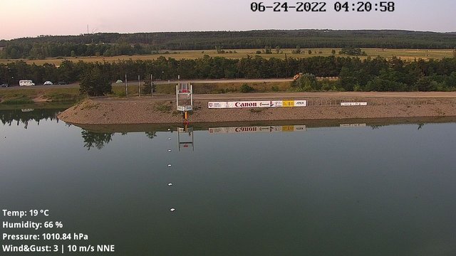 time-lapse frame, Labe Arena Racice webcam