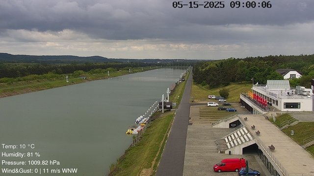 time-lapse frame, Labe Arena Racice webcam