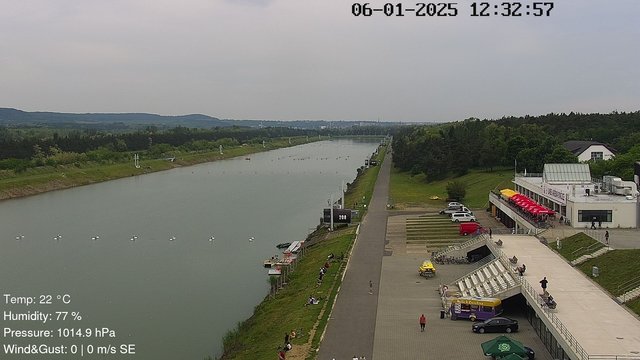 time-lapse frame, Labe Arena Racice webcam