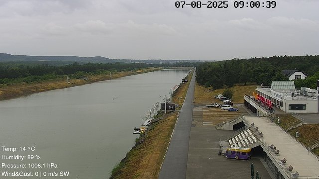 time-lapse frame, Labe Arena Racice webcam
