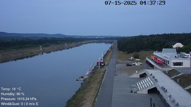 time-lapse frame, Labe Arena Racice webcam