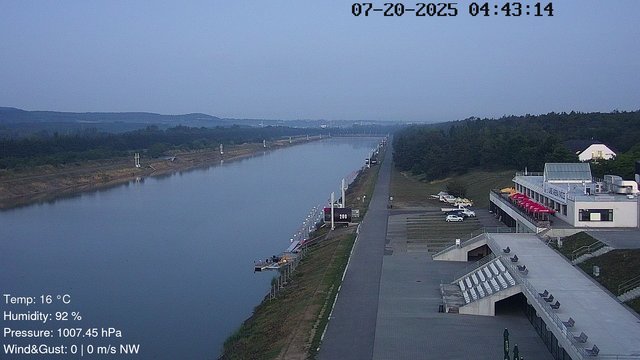 time-lapse frame, Labe Arena Racice webcam