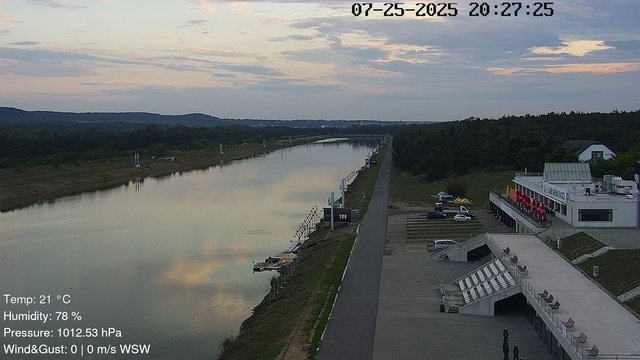 time-lapse frame, Labe Arena Racice webcam