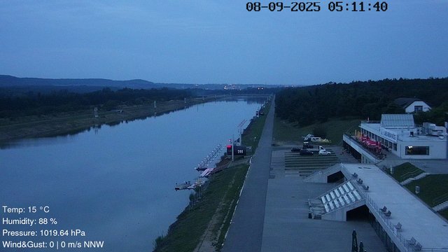 time-lapse frame, Labe Arena Racice webcam