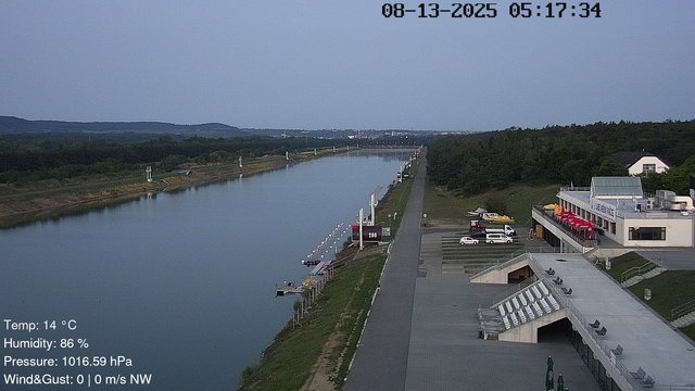 time-lapse frame, Labe Arena Racice webcam