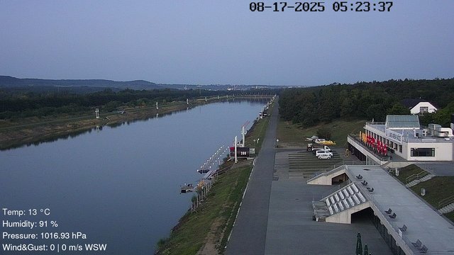 time-lapse frame, Labe Arena Racice webcam