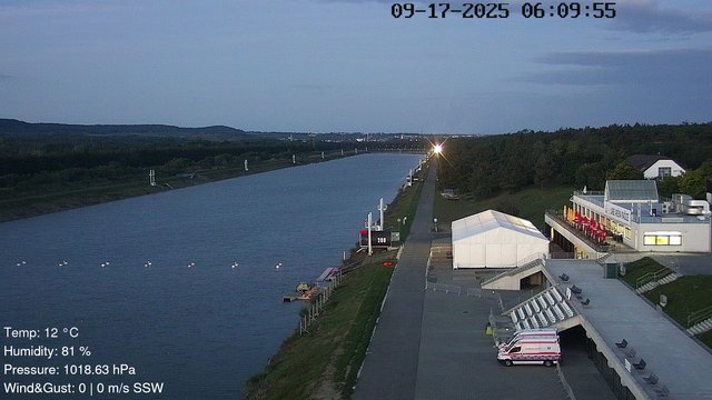 time-lapse frame, Labe Arena Racice webcam