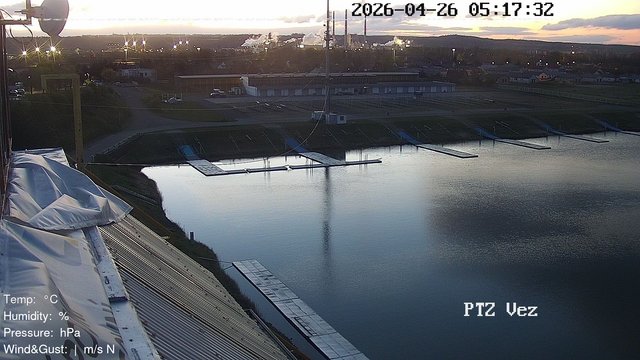 time-lapse frame, Labe Arena Racice webcam