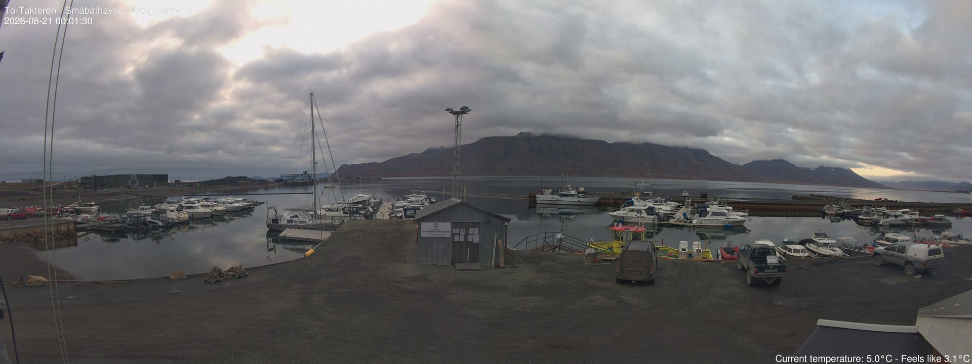 time-lapse frame, Totakteren webcam