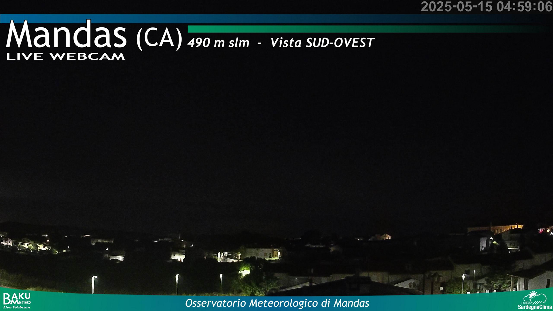 time-lapse frame, Mandas webcam