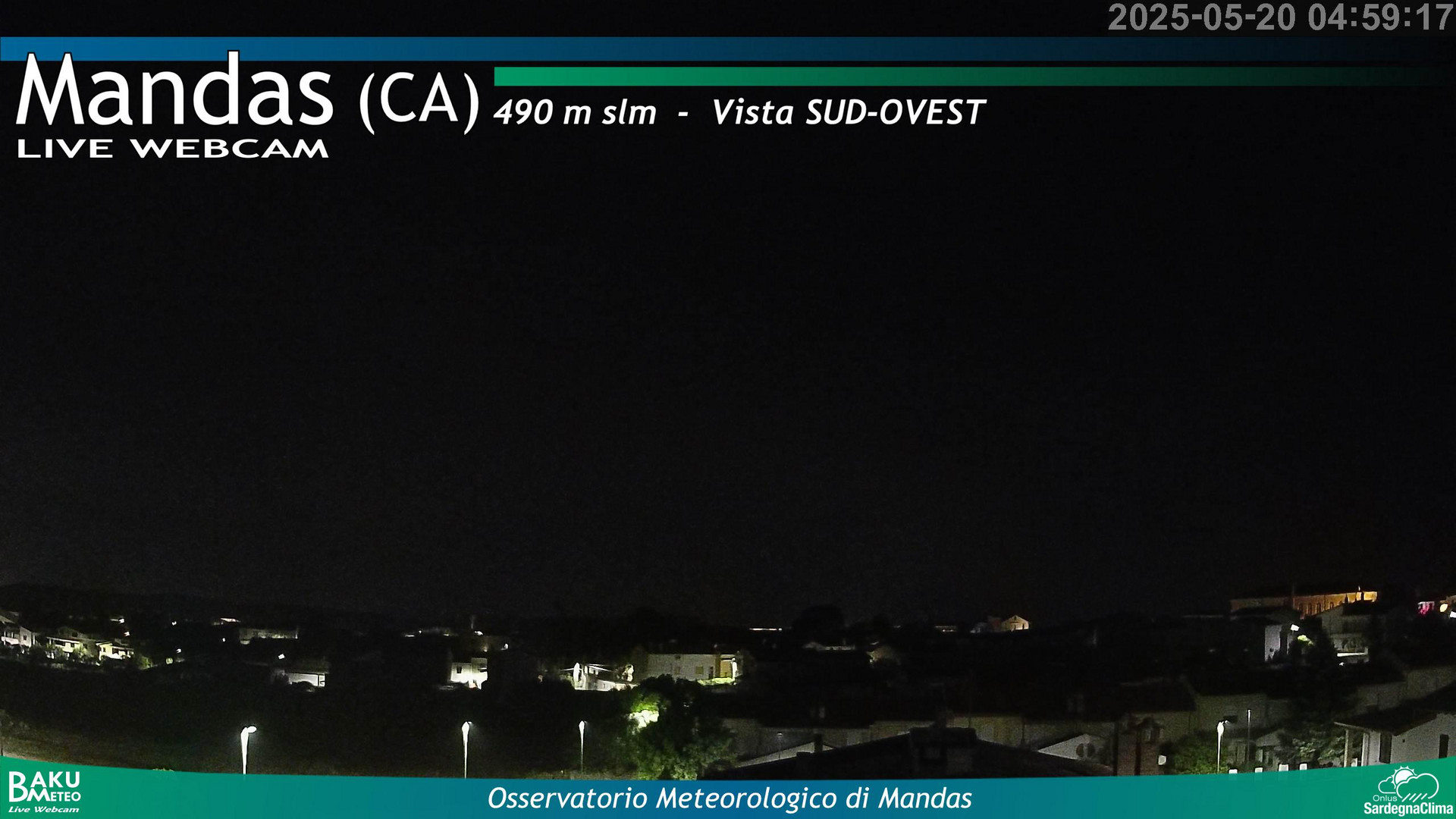 time-lapse frame, Mandas webcam
