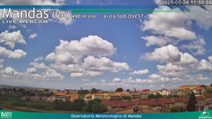 view from Mandas on 2025-05-24