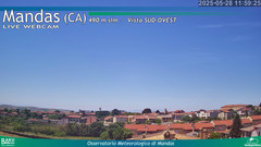 view from Mandas on 2025-05-28
