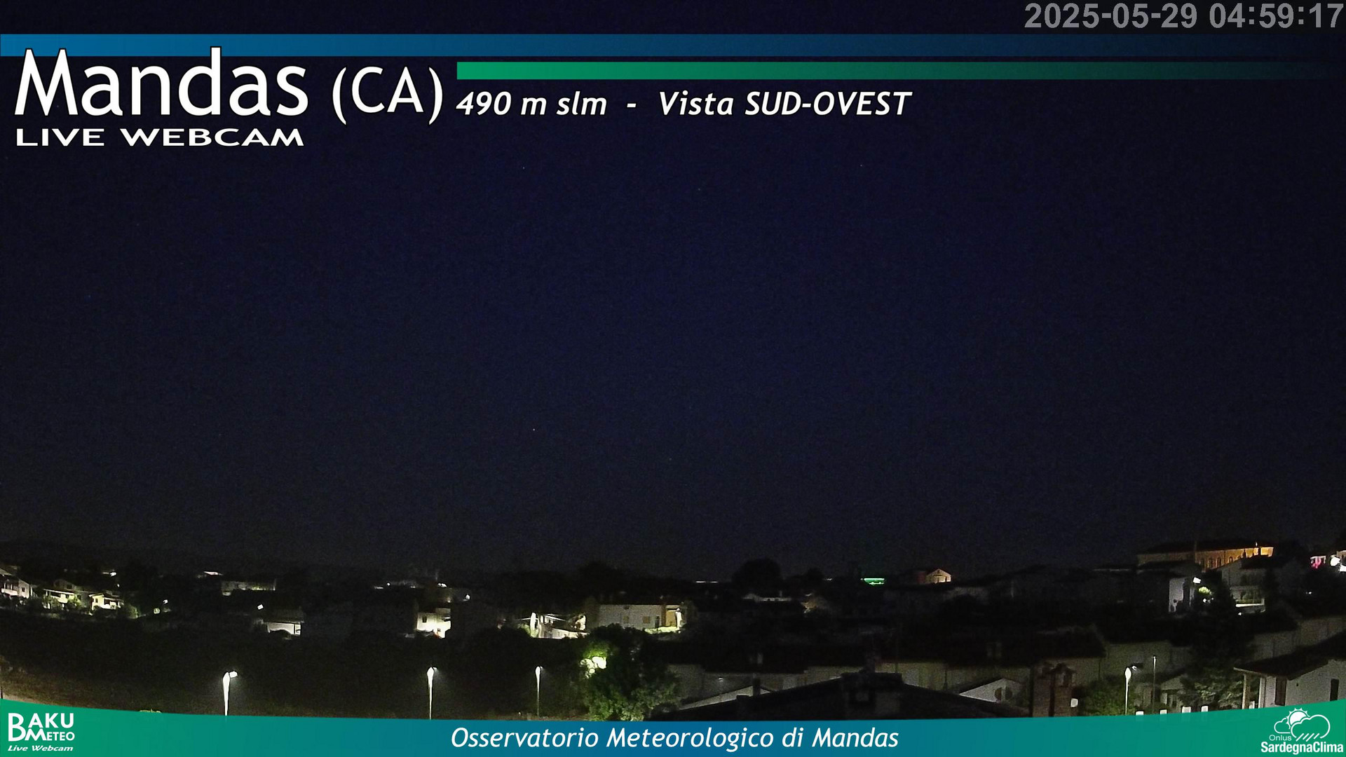 time-lapse frame, Mandas webcam