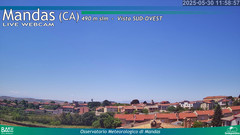 view from Mandas on 2025-05-30