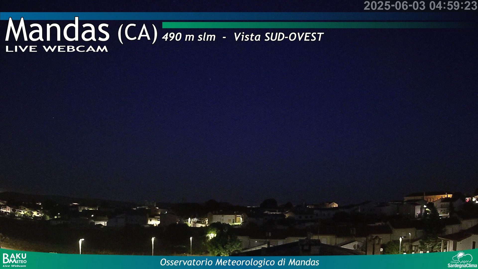 time-lapse frame, Mandas webcam