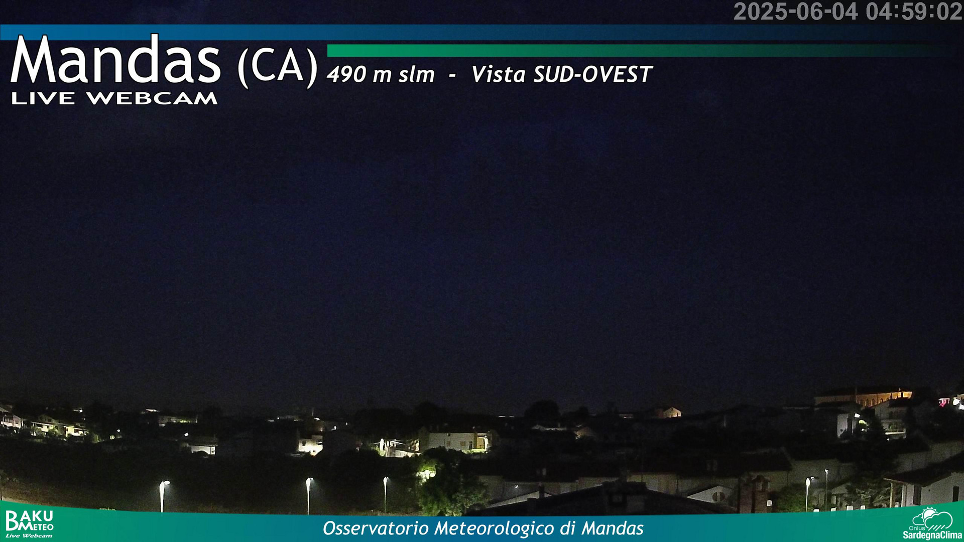 time-lapse frame, Mandas webcam