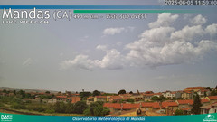 view from Mandas on 2025-06-05