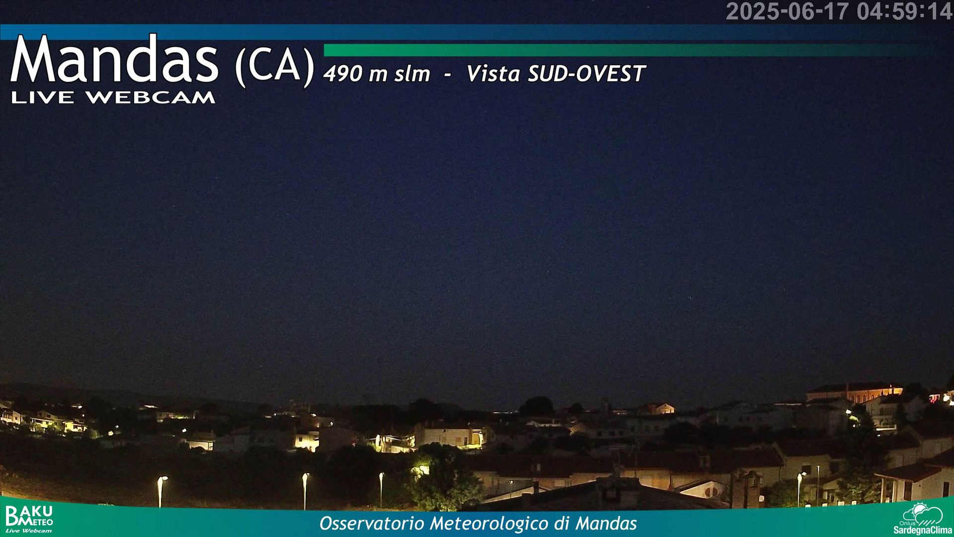 time-lapse frame, Mandas webcam