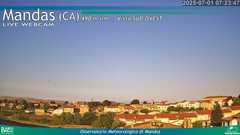 view from Mandas on 2025-07-01