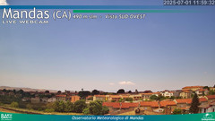view from Mandas on 2025-07-01