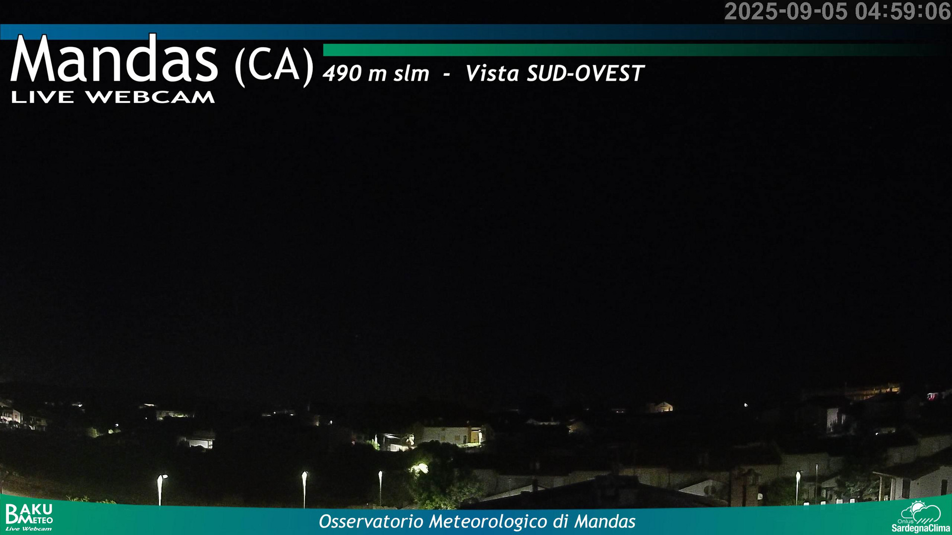 time-lapse frame, Mandas webcam