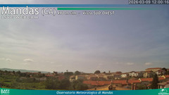 view from Mandas on 2026-03-09