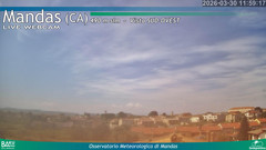view from Mandas on 2026-03-30