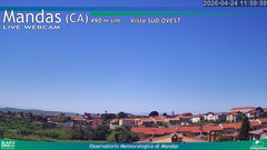 view from Mandas on 2026-04-24