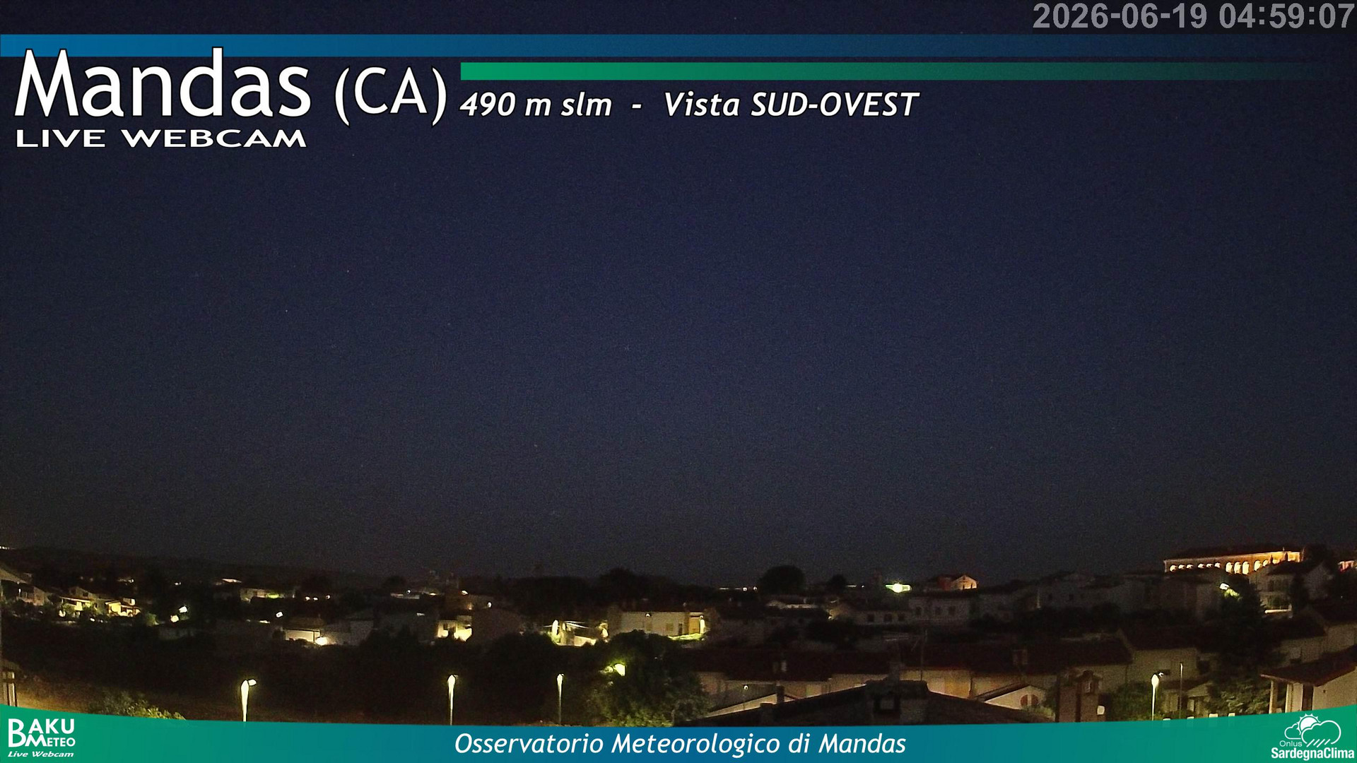 time-lapse frame, Mandas webcam