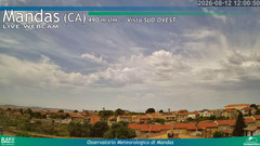 view from Mandas on 2026-08-12