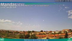 view from Mandas on 2026-08-21