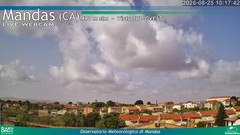 view from Mandas on 2026-08-25