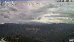 view from Monte Lusei Panoramica on 2025-04-28
