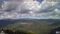 view from Monte Lusei Panoramica on 2025-05-16