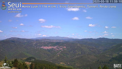 view from Monte Lusei Panoramica on 2025-05-18