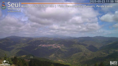view from Monte Lusei Panoramica on 2025-05-23