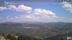 view from Monte Lusei Panoramica on 2025-06-19