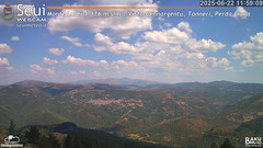 view from Monte Lusei Panoramica on 2025-06-22
